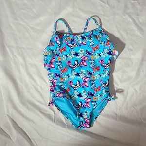 Girls sz 4 butterfly 🦋 1 pcs Nwot swim suit. By kensie